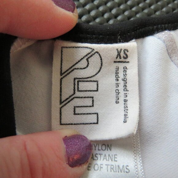 P.E NATION 40/20 Logo Sports Bra in Lilac - Size XS - Picture 13 of 14